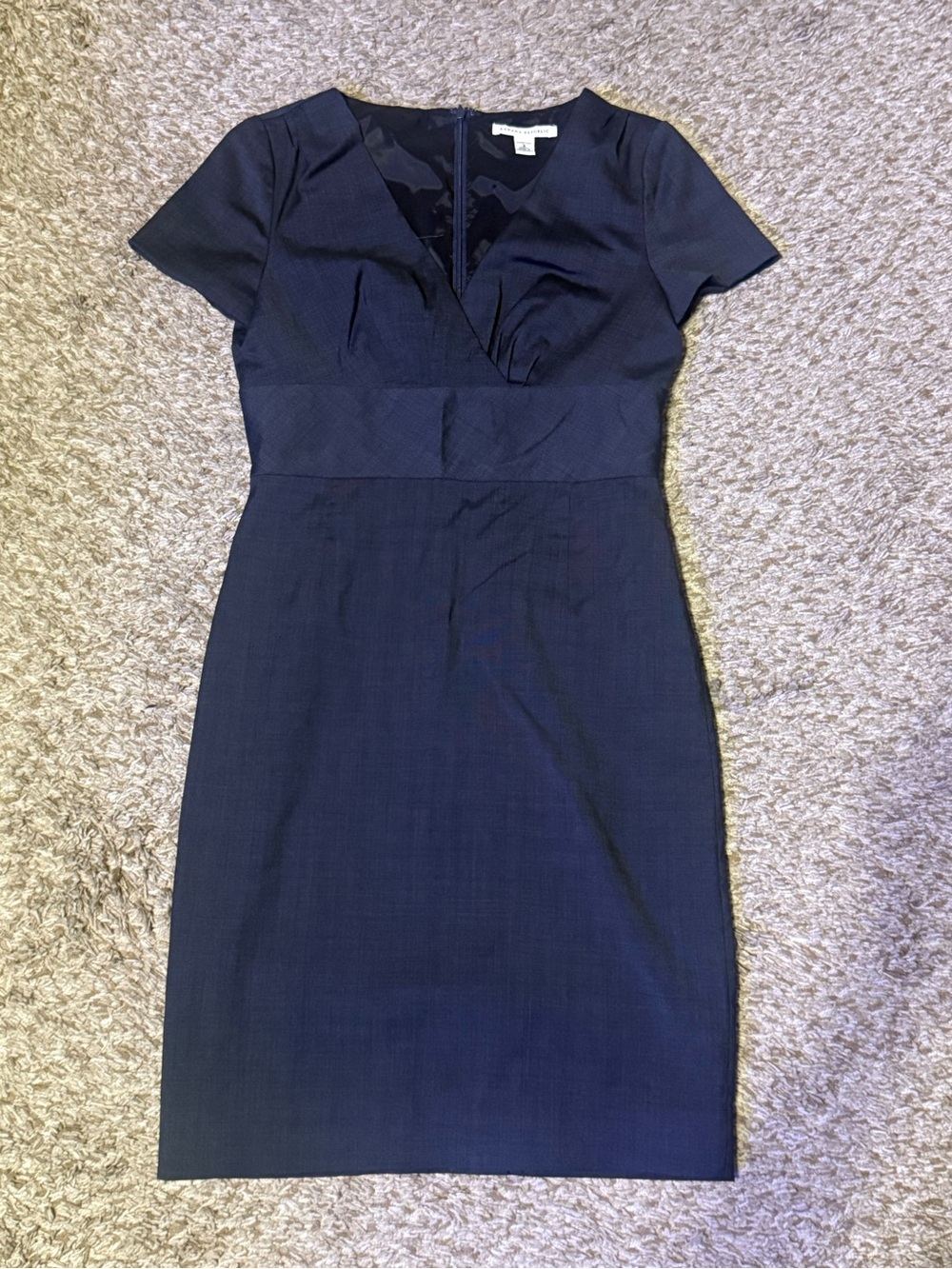 Classic Black Sheath Dress - Banana Republic